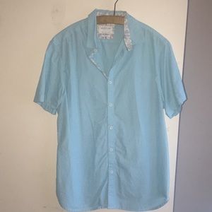 Nice blue button down shirt